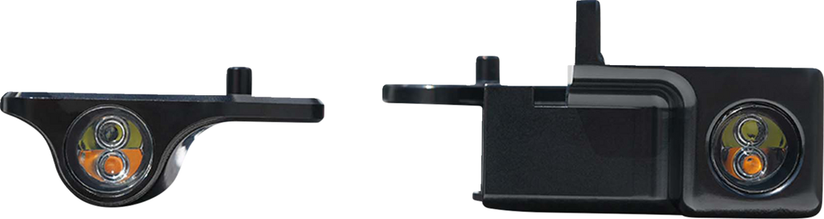 Kodlin USA Neowise X 2-In-1 Front Indicators - Black / Gloss
