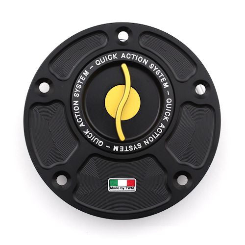 TWM Quick Action CNC Aluminum Gas Cap for Yamaha - TYPR.01