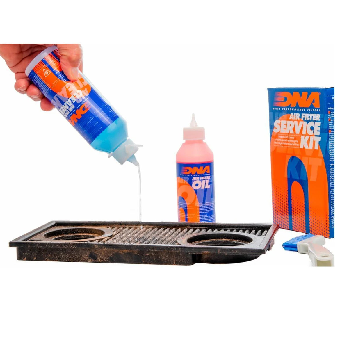 DNA Air Filter Cleaning And Oiling Service Kit