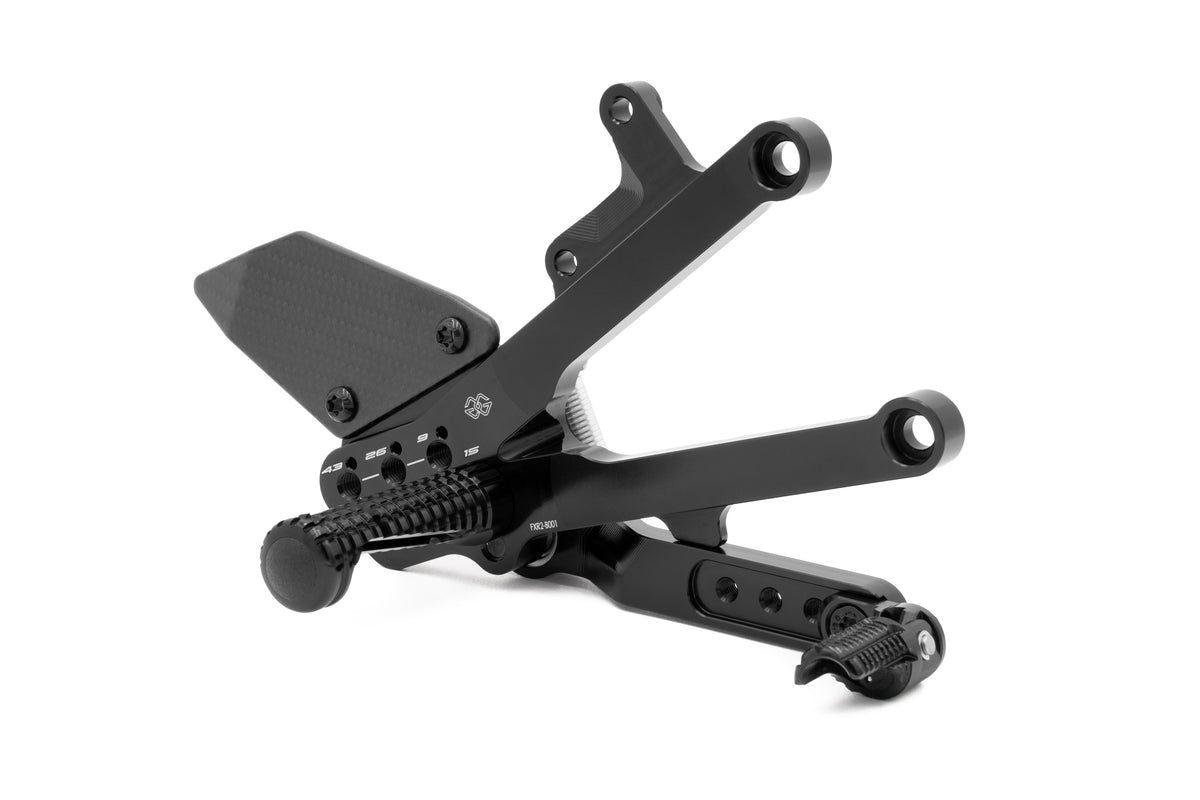 Gilles Tooling FXR2 - Footrest System Black