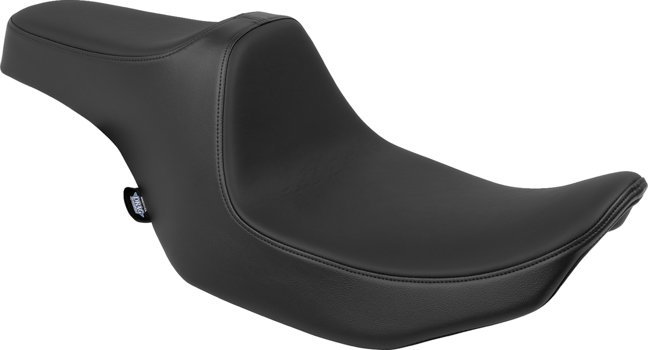 Drag Specialties Seats Predator III Seat - Smooth - Black Solar Leather - FLT/FLH '23-'24
