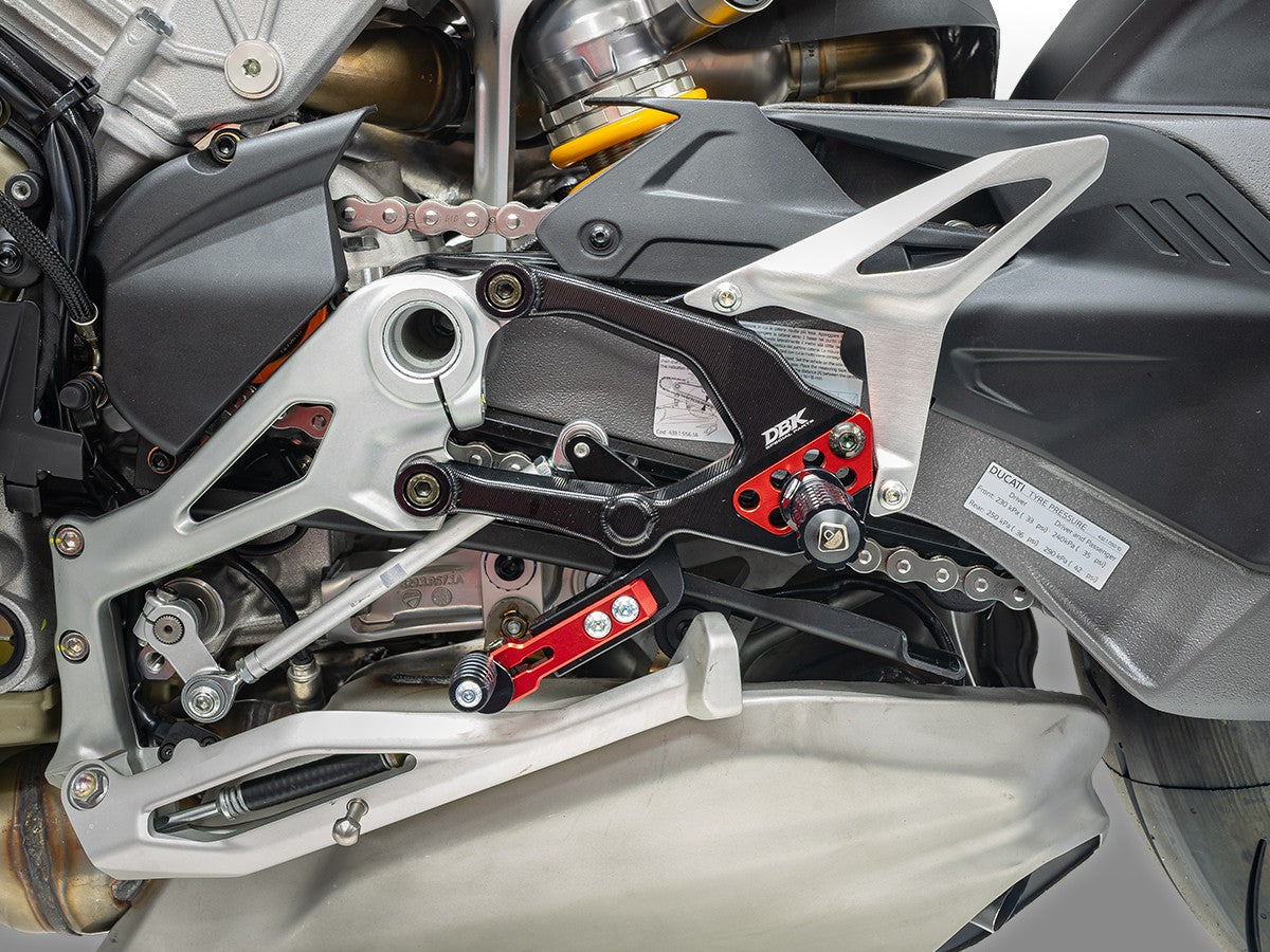 Ducabike DBK PRSFV402 SFV4 MY25 Adjustable Rearsets