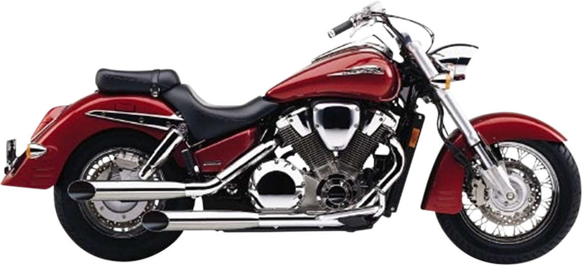 Cobra Complete Slip-On Mufflers - Slash-Cut - VTX1800R/S/N/F Retro