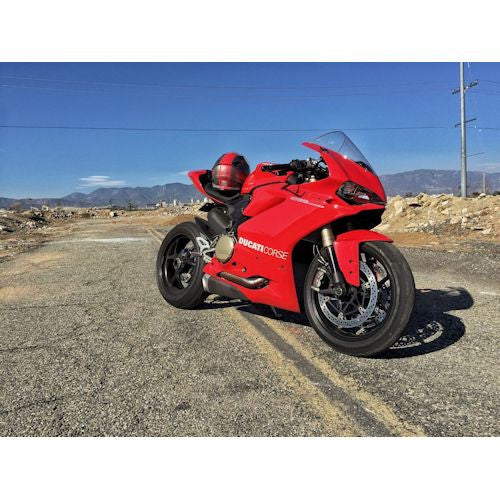 NRC Ducati 959 1299 Panigale Mirror Block Off LED Turn Signals