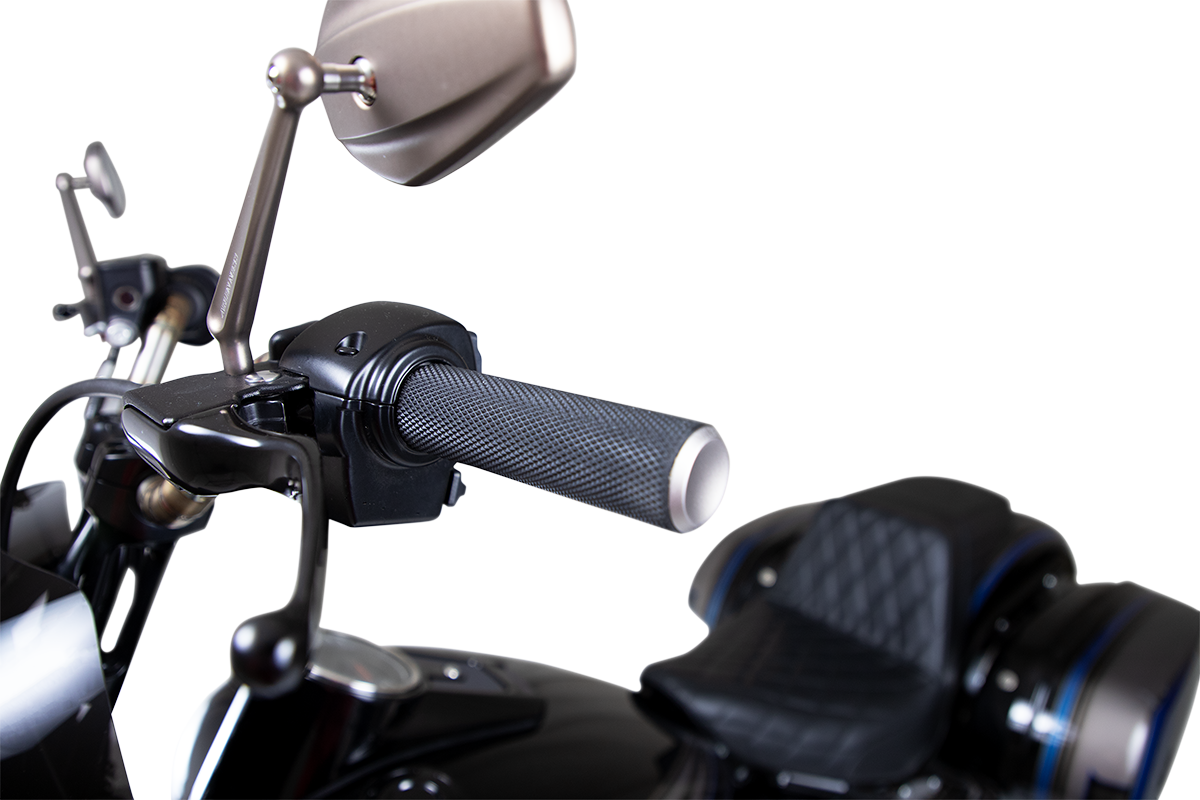 Arlen NESS Knurled Grips - TBW - Titanium