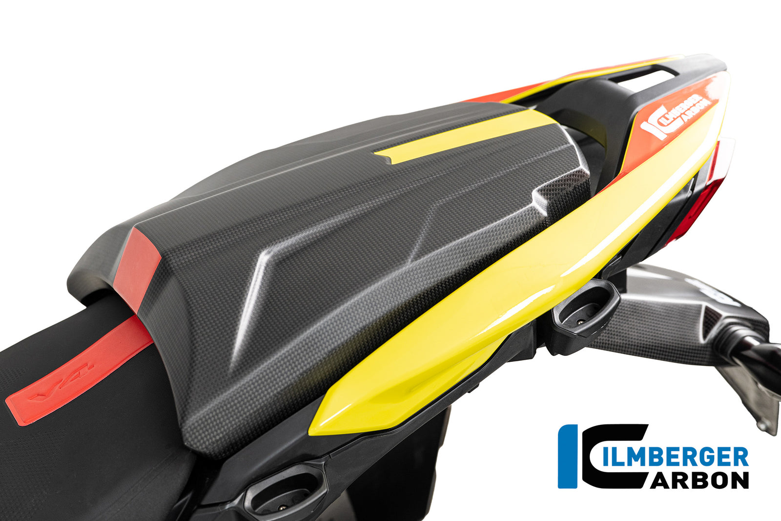 Ilmberger Carbon Pillion Seat Cover Carbon Matte Ducati Multistrada V4 2025