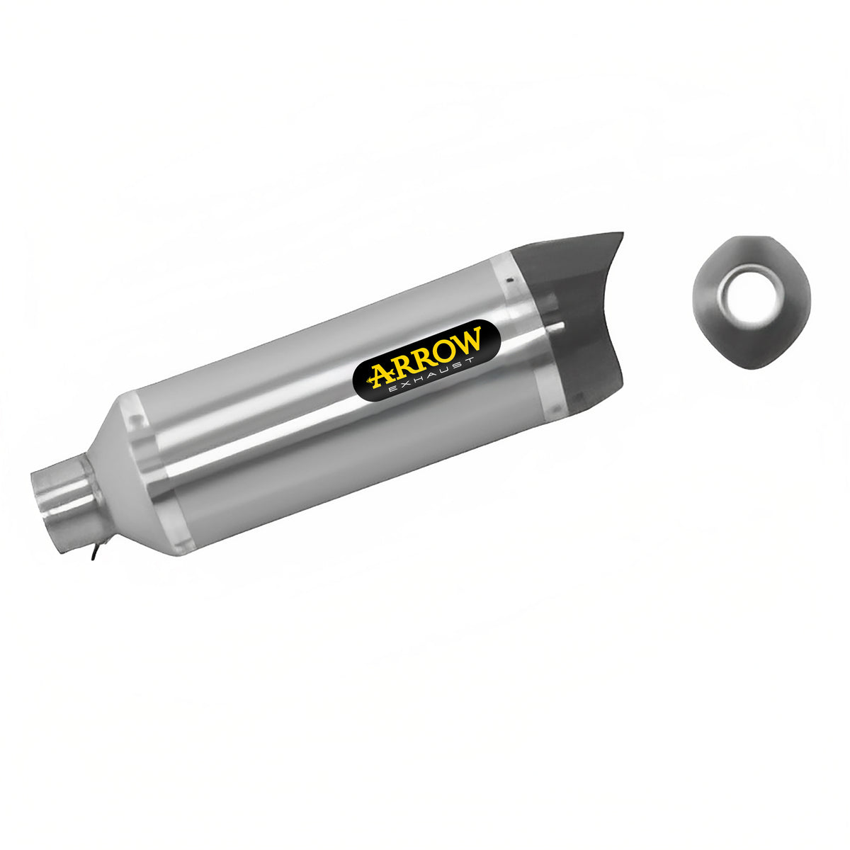 Arrow 71812AK Thunder Aluminium Slip On With Carbon End Cap