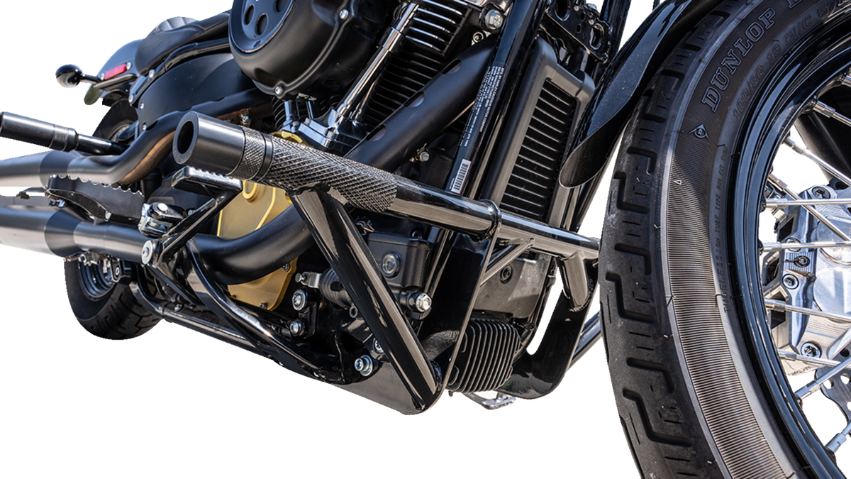 Burly Brand Brawler Kit - Black - HD Softail