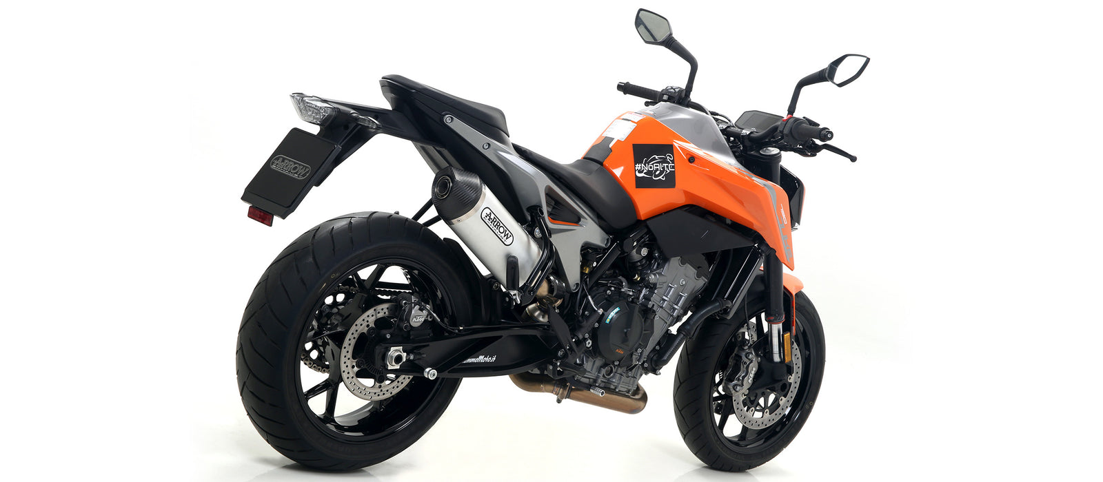 Arrow Race-Tech Aluminium Slip On With Carbon End Cap