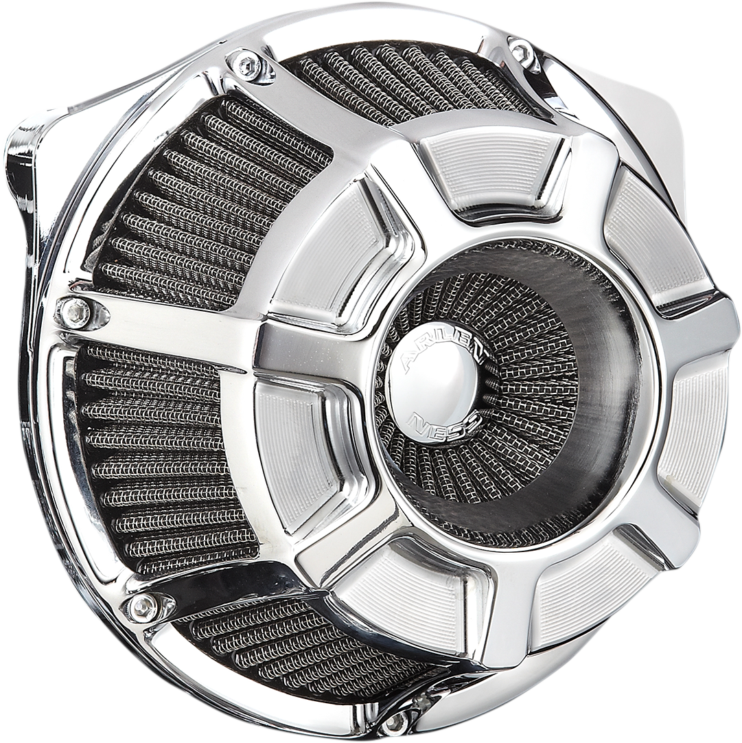 Arlen NESS Inverted Series Air Cleaner Kit - Chrome