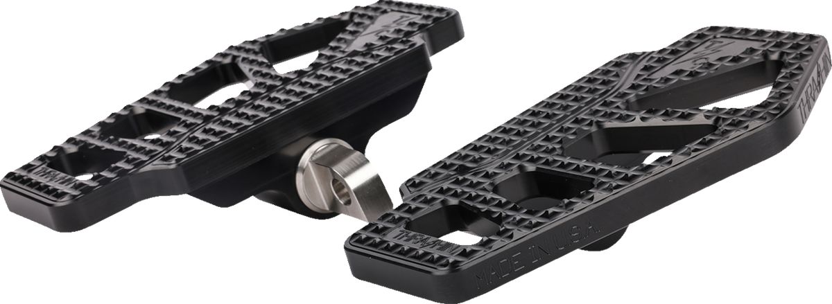 Thrashin Supply CO. Apex Mini Floorboards - Male Mount - Black