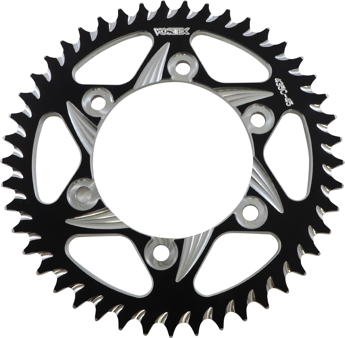 Vortex CAT5 Sprocket - Black - 45 Tooth