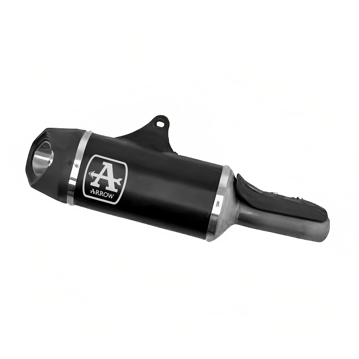 Arrow 71954AKN Indy Race Aluminium Dark Slip On With Carbon End Cap