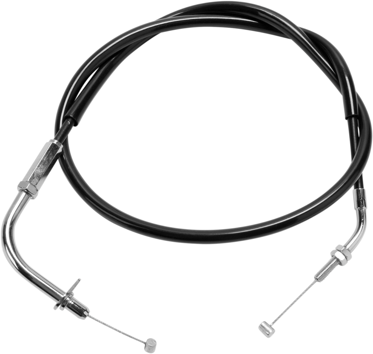 Motion Pro Black Vinyl Throttle Cable - Pull - '07-'17 XVS1300