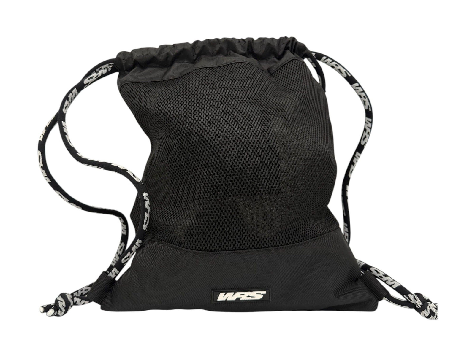 WRS OFFICIAL BLACK DRAWSTRING BACKPACK