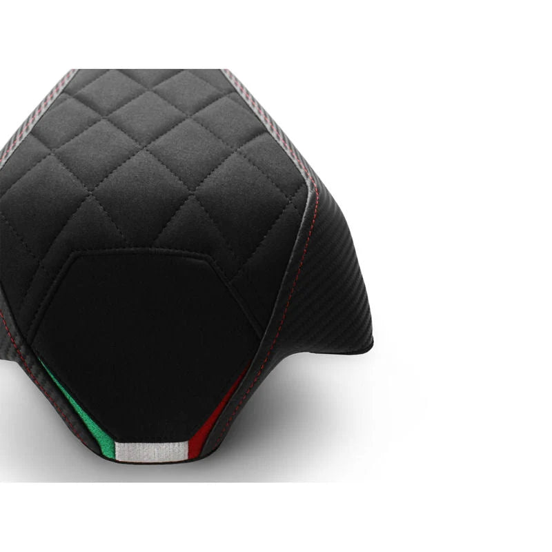 Luimoto Diamond Grezzo Seat Cover For Ducati Streetfighter V4 V4S