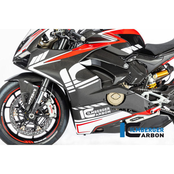 Ilmberger Carbon Fiber Left Side Fairing For Ducati Panigale V4 V4S Speciale