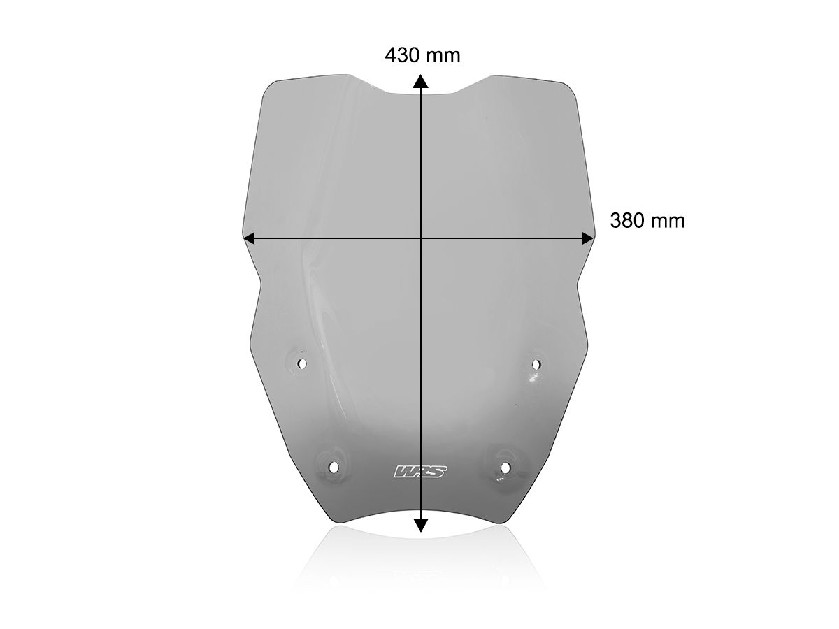 WRS CAPONORD WINDSCREEN WITH RADAR BMW R 1300 GS 2023-2025