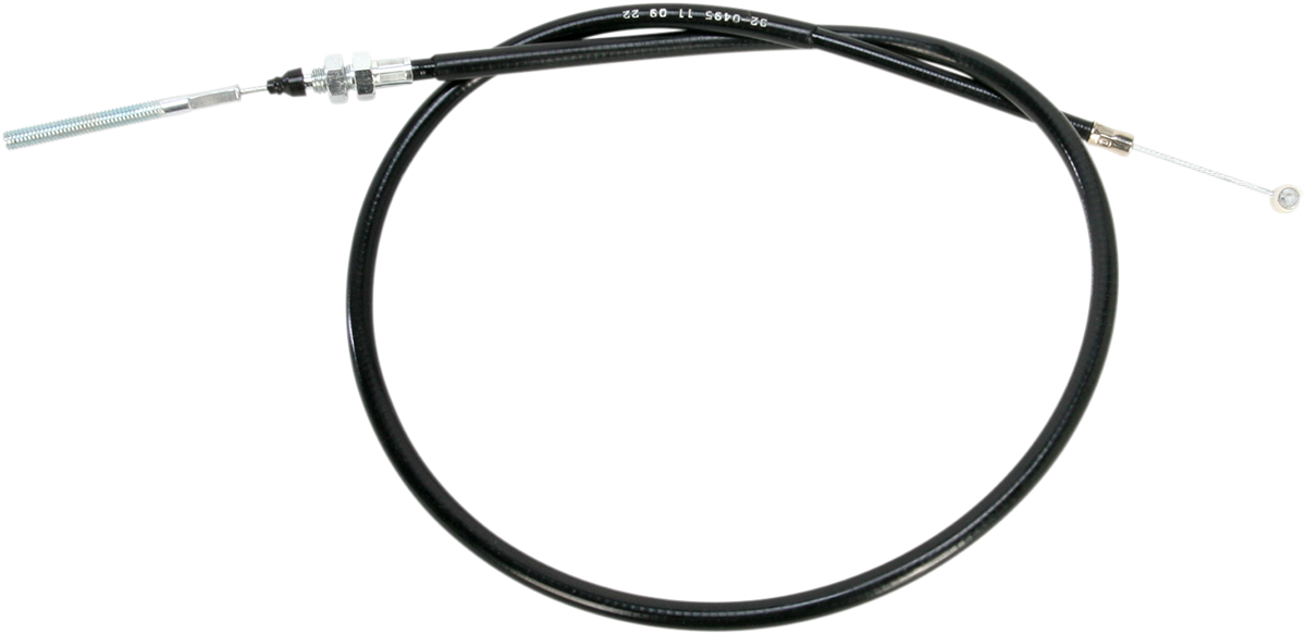 Motion Pro Black Vinyl Brake Cable - Front - Honda