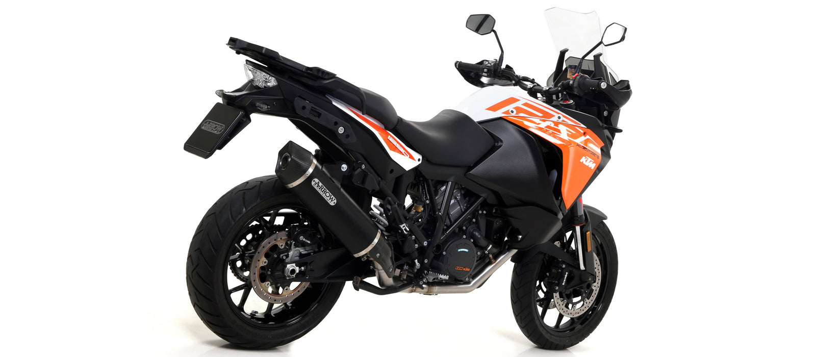 Arrow Maxi Race-Tech Aluminium Dark" Slip On With Carbon End Cap"