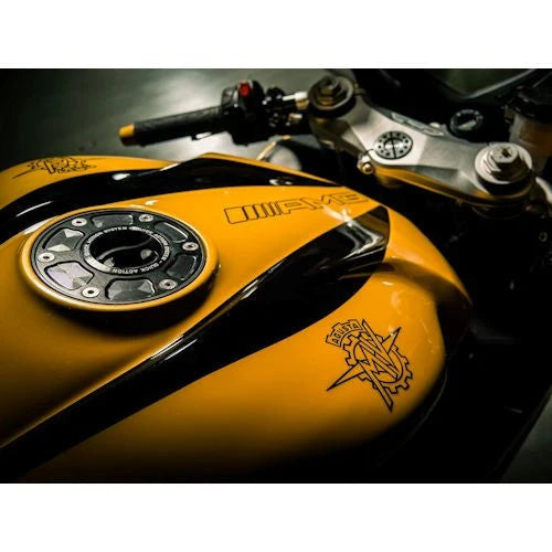 TWM Quick Action CNC Aluminum Gas Cap For Ducati - TDPR.06
