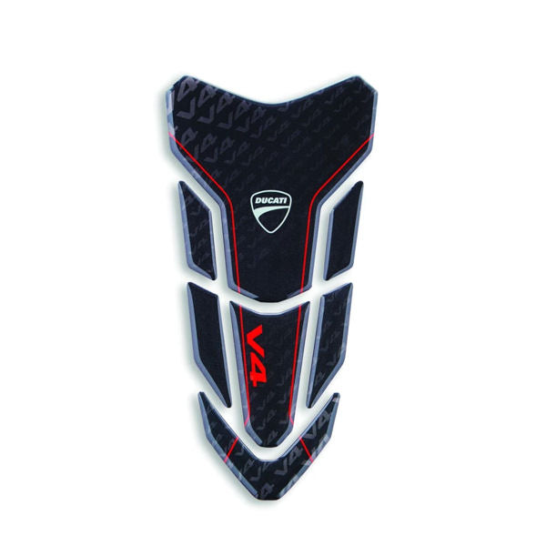Ducati Performance Black Logo Tank Protector Pad for V4 V4S V4R