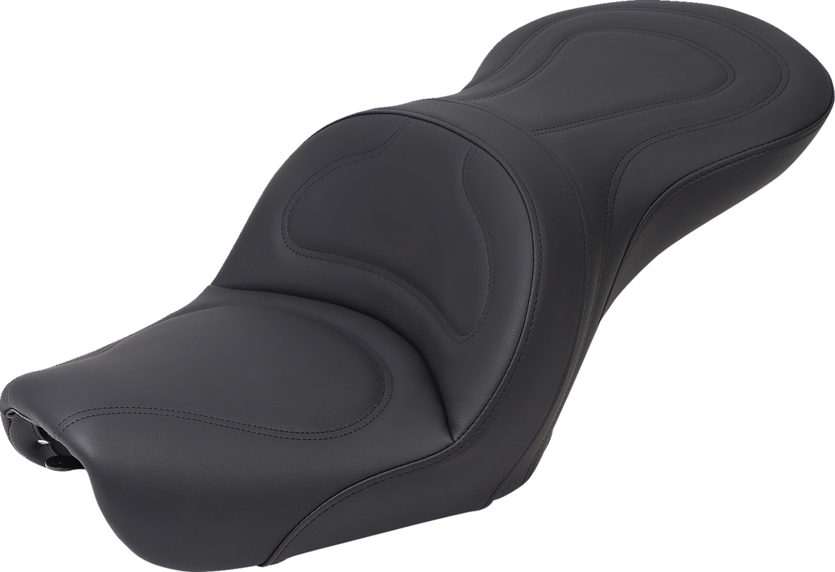 Saddlemen Seat - Explorer™ - Without Backrest - Stitched - Black - FXD '04-'05