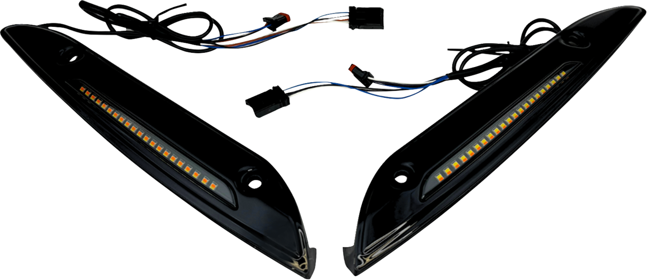 Custom Dynamics Windshield Trim - Black