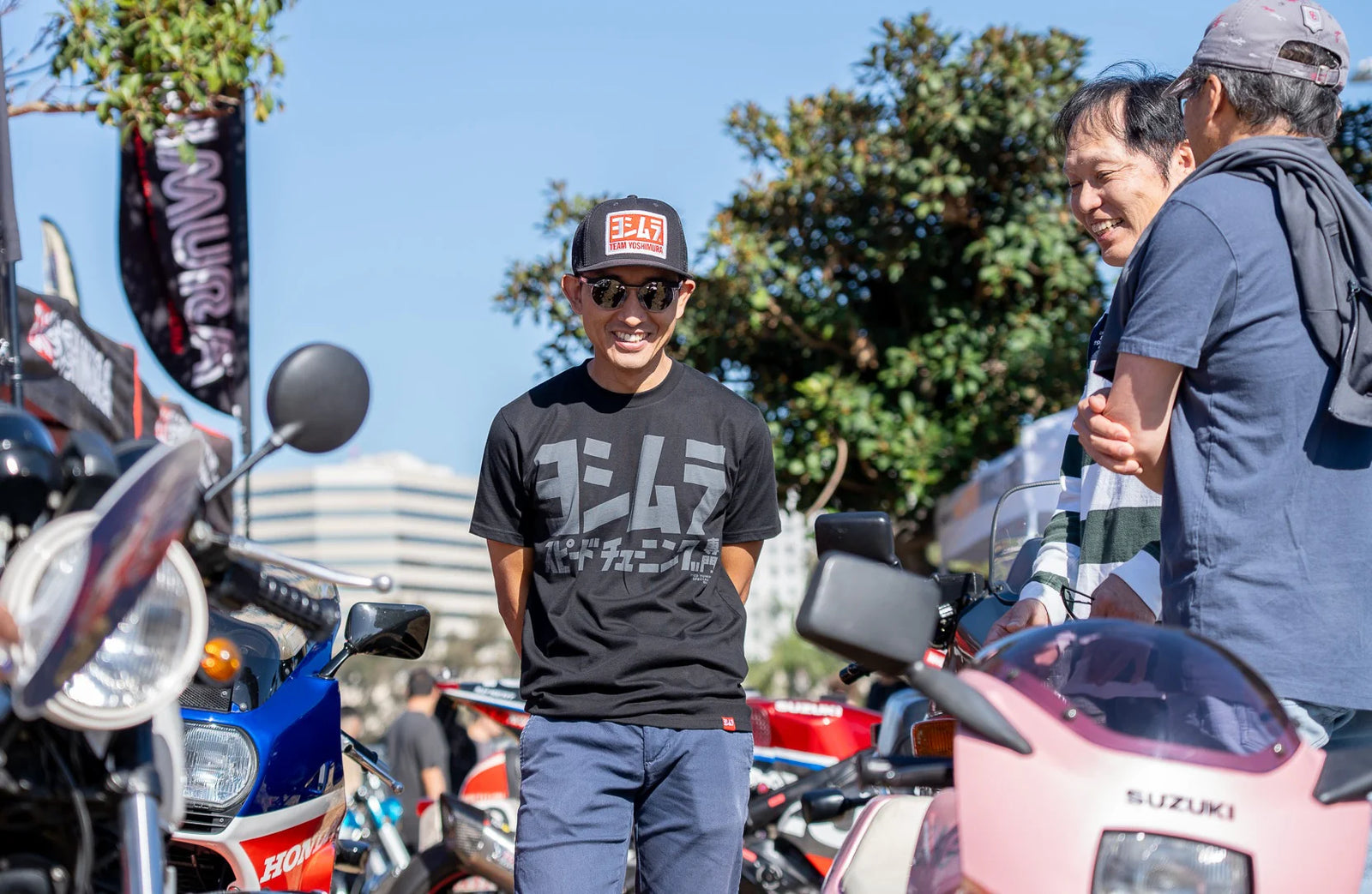 Yoshimura Speed Tuning Tee Black