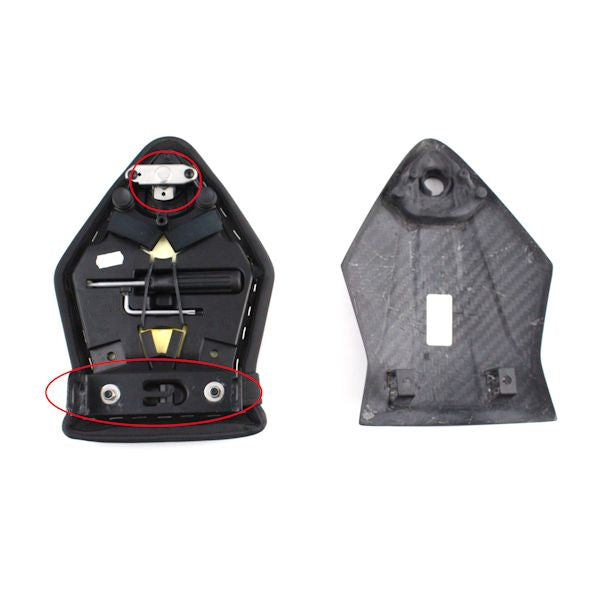 FullSix Carbon Fiber Passenger Seat Tail Cap for BMW S1000RR 2015-2018