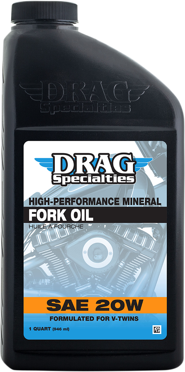 Drag Specialties Oil Fork Oil - 20W, Heavy - 1 U.S. Quart