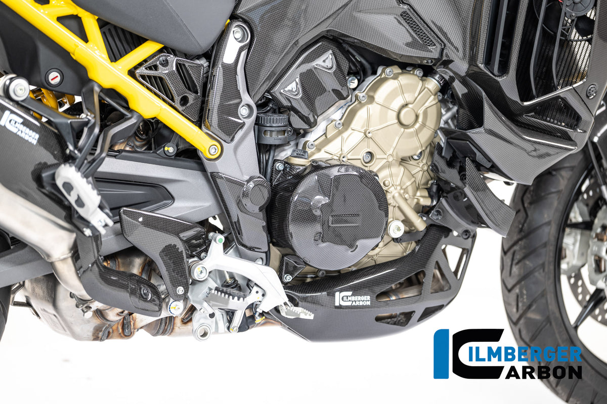 Ilmberger Carbon Clutch Cover Carbon Glossy Ducati Multistrada V4 2025