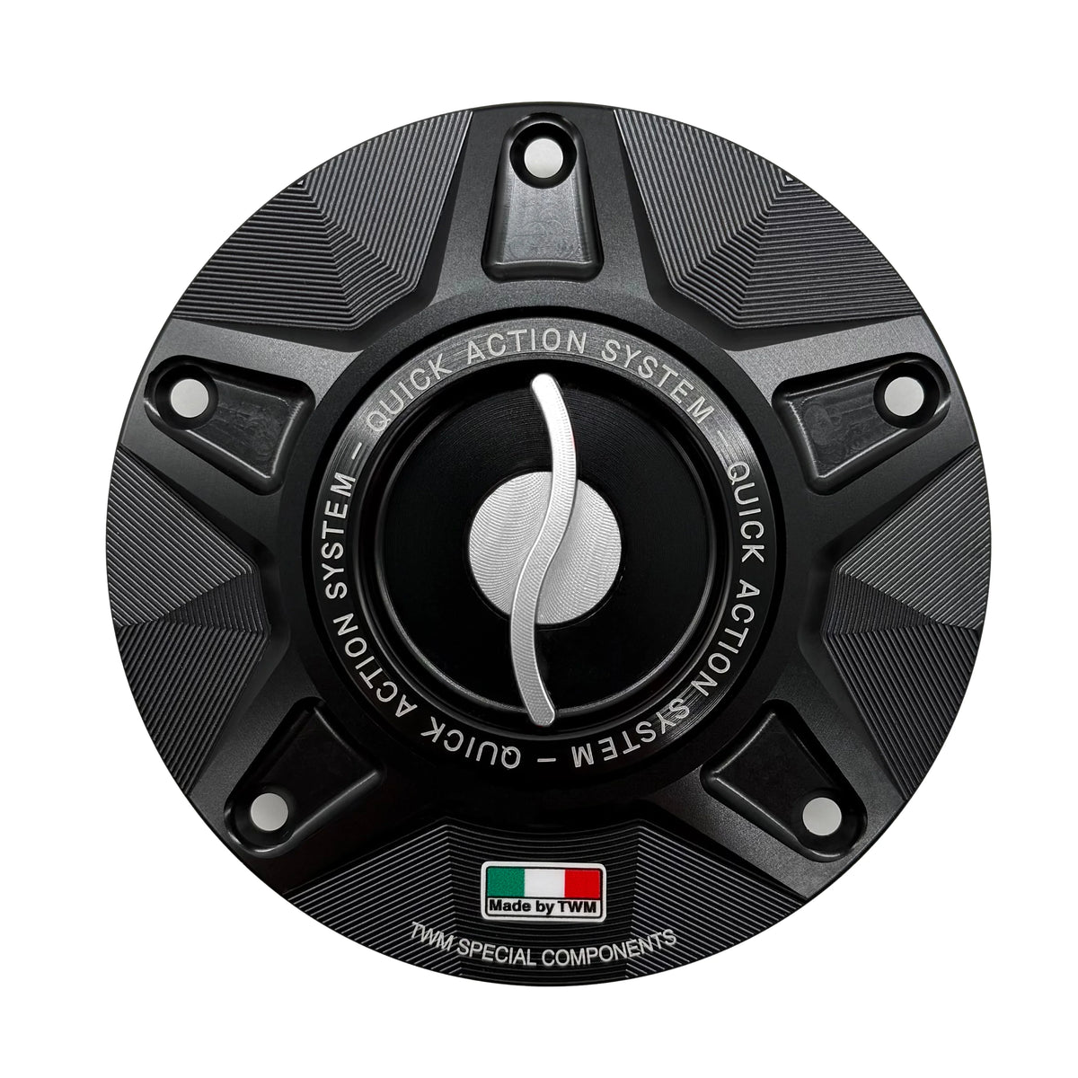 TWM Quick Action CNC Aluminum Gas Cap For Ducati - TDPR.07