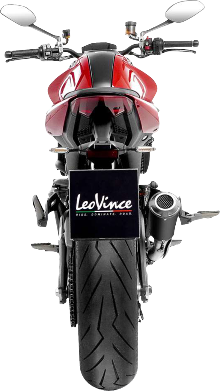LeoVince LV-10 Slip-On Muffler - Black