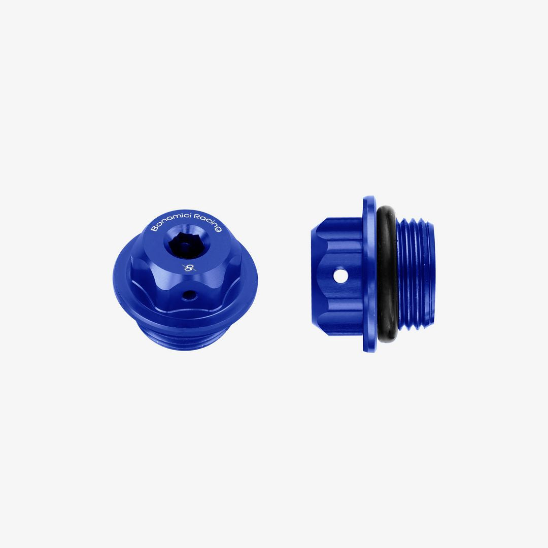 Bonamici Racing Oil Cap - M20x1,5 - Blue
