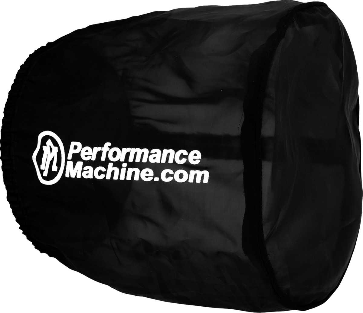 Performance Machine (PM) Pullover Rain Sock - Black - C4 Air Cleaners