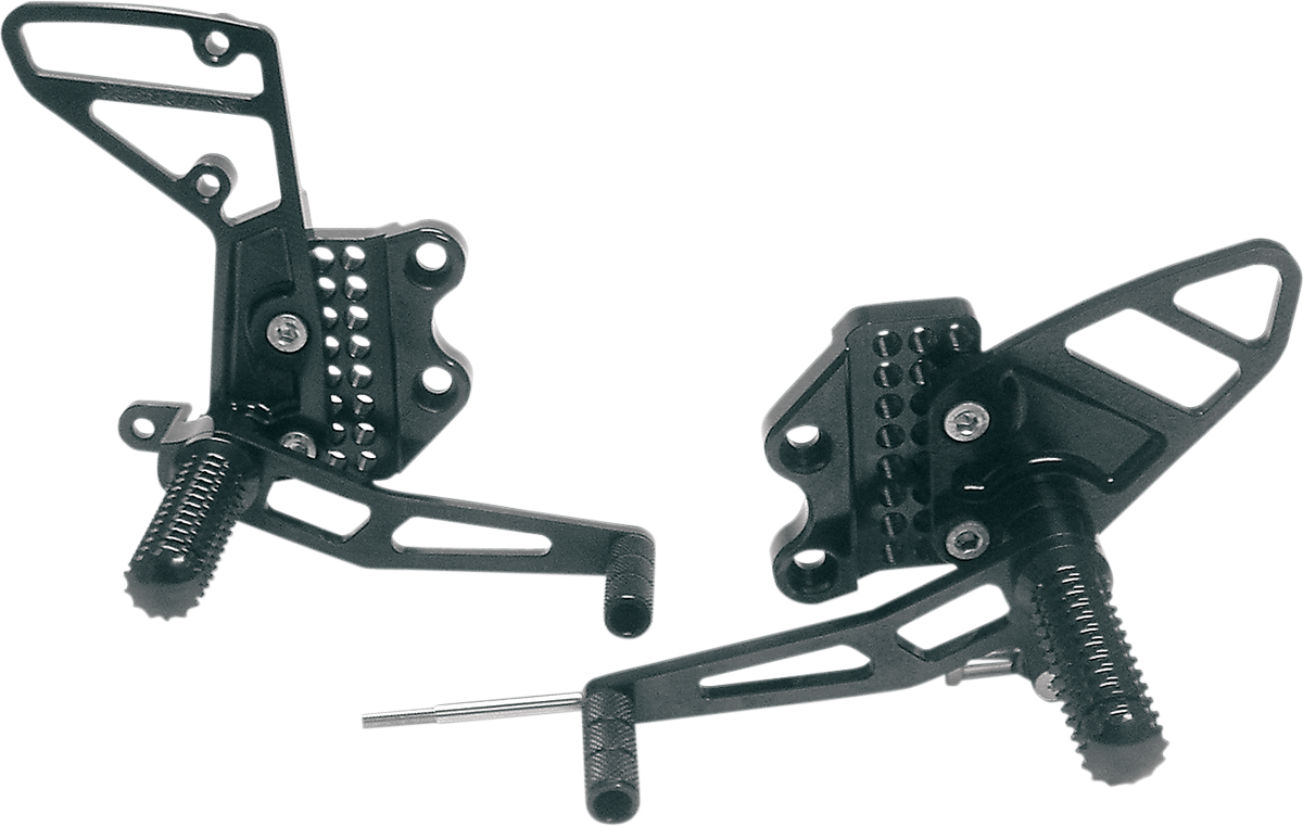 Vortex Rearset - Black - CBR600/1000RR
