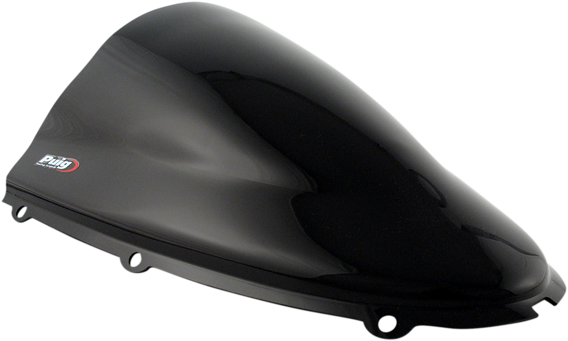 PUIG HI-Tech Parts Race Windscreen - 17-3/8" - Black - ZX-14
