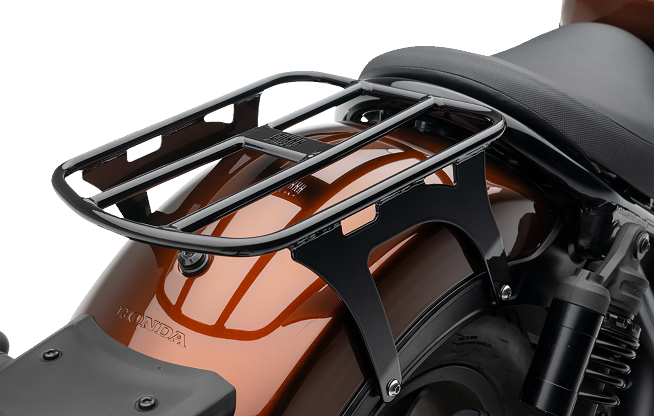 Cobra Solo Luggage Rack - Tube - Black - Rebel 1100
