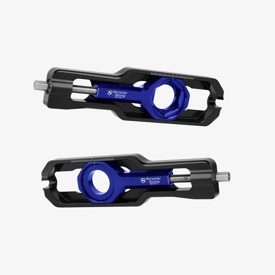 Bonamici Racing Chain Adjuster - Ducati Panigale V2-V2s - BLUE