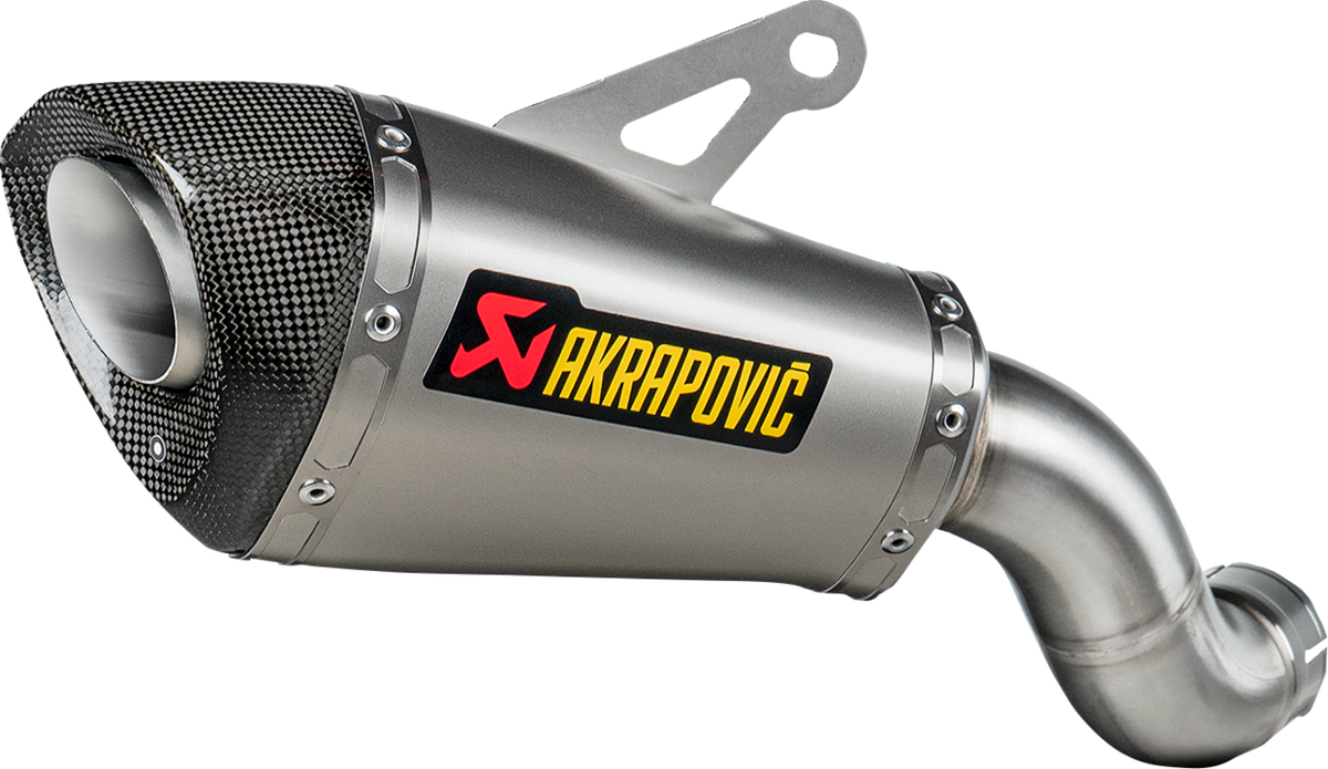 Akrapovic Slip-On Line Muffler - Race - Titanium - Kawasaki Z900