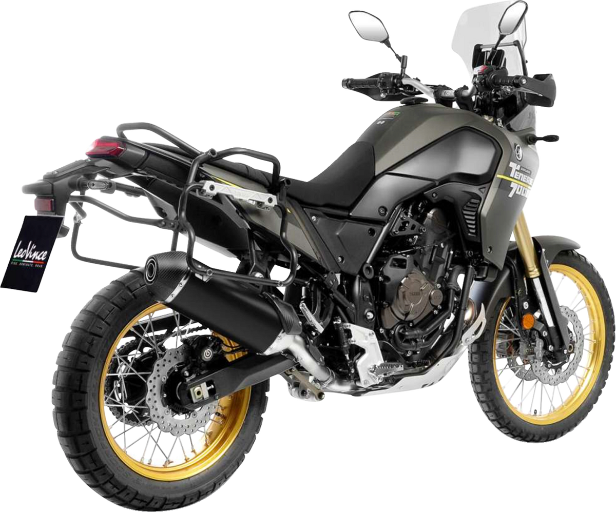 LeoVince LV-14 Slip-On Muffler - Black Edition - Tenere 700