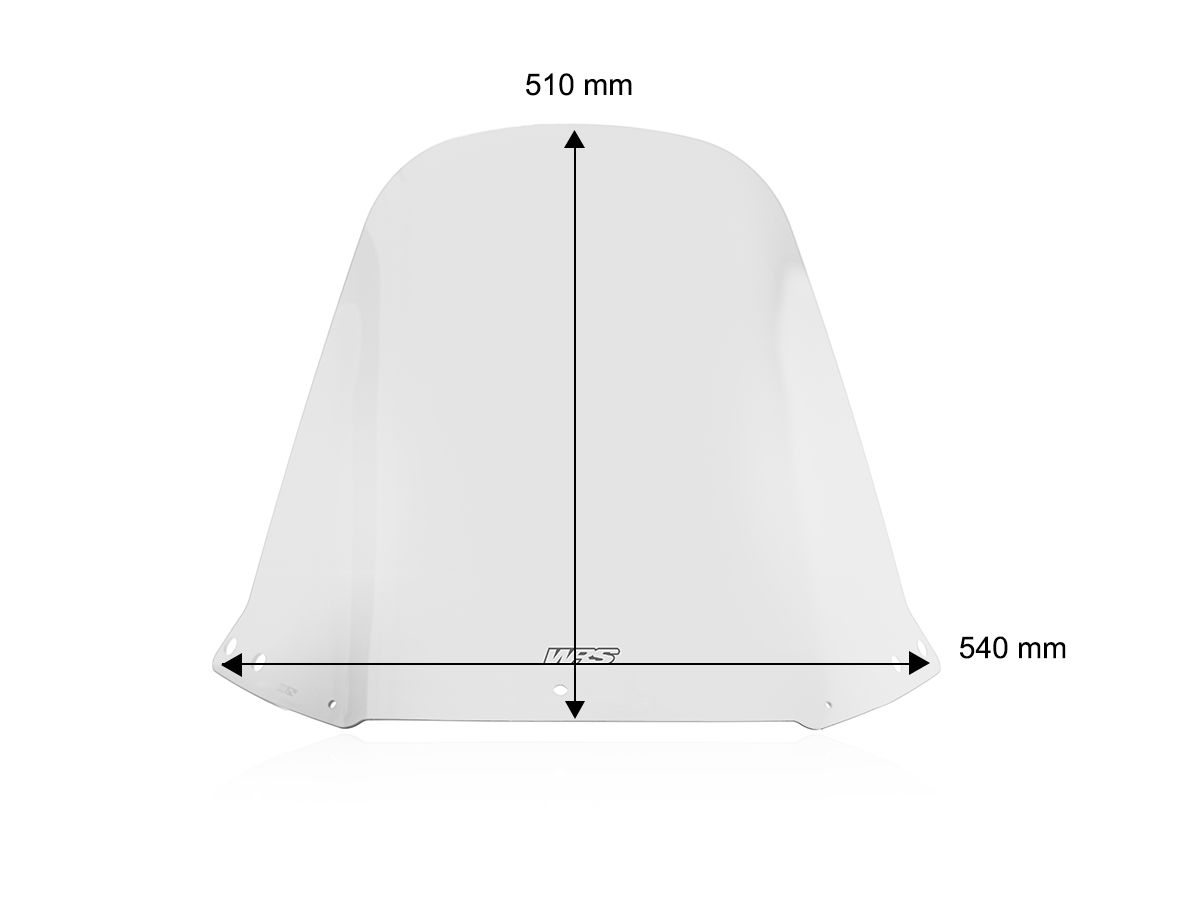 WRS STANDARD WINDSCREEN HONDA CN 250 / SPAZIO / HELIX 1987-2000