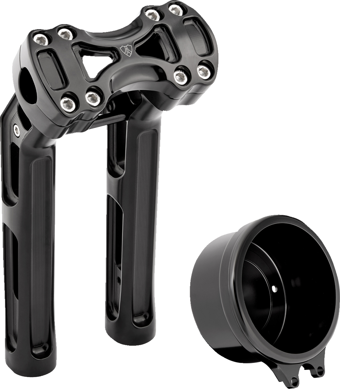 Arlen NESS Wayback Risers - Method - 10" - 4" Round Gauge - Black