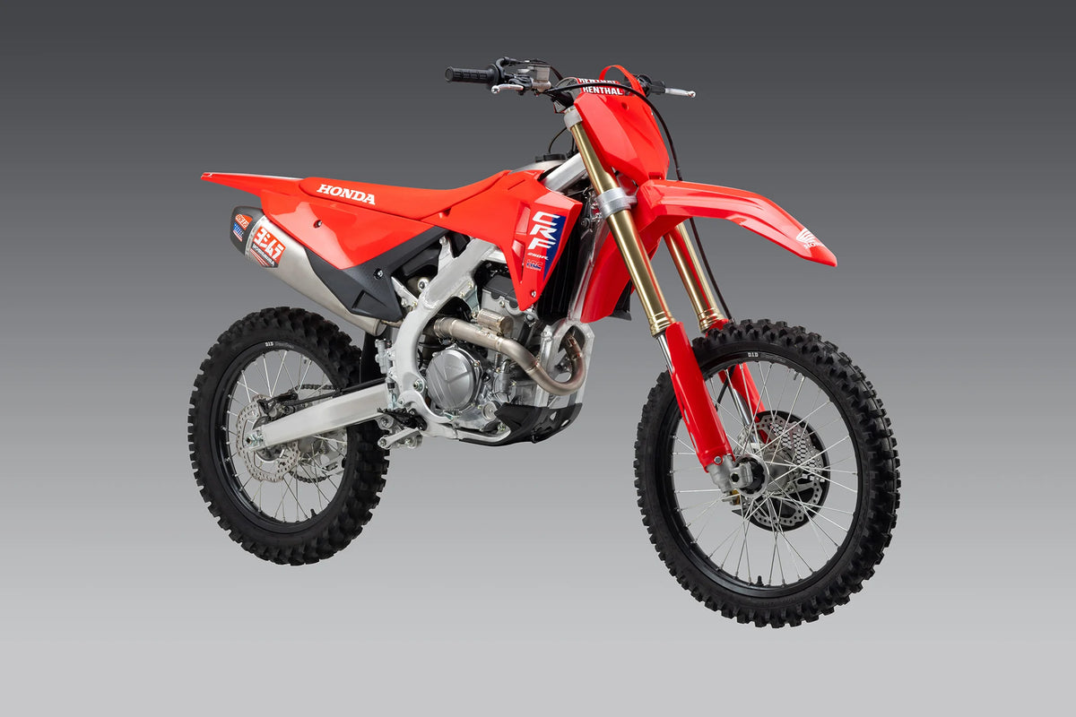 Yoshimura CRF250R/RX 25-26 RS-12 Titanium Full Exhaust, W/ Titanium Muffler