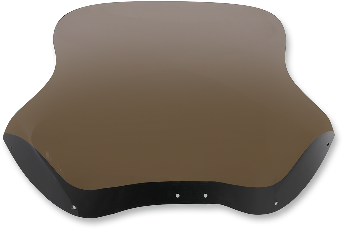 Memphis Shades Spoiler Windshield - 10" - Smoke - '98-'13 FLTR