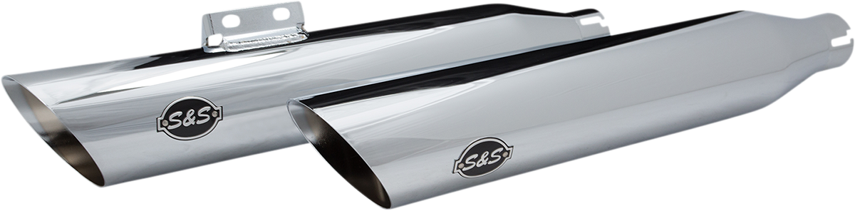S&S Cycle Slash-Cut Slip-On Mufflers