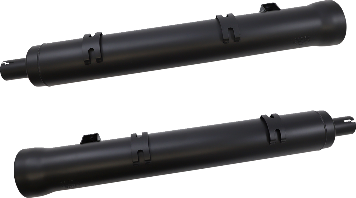 Cobra Neighbor Hater Series Mufflers - Black - Chieftain/Challenger/Roadmaster/Springfield