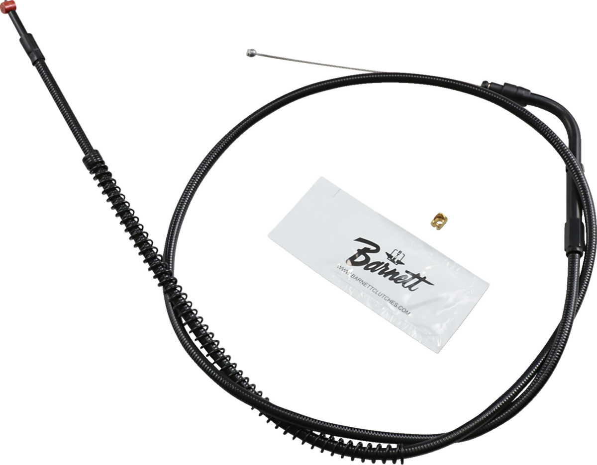 Barnett Stealth Series Throttle Cable - +6" - '06-'16 Dyna