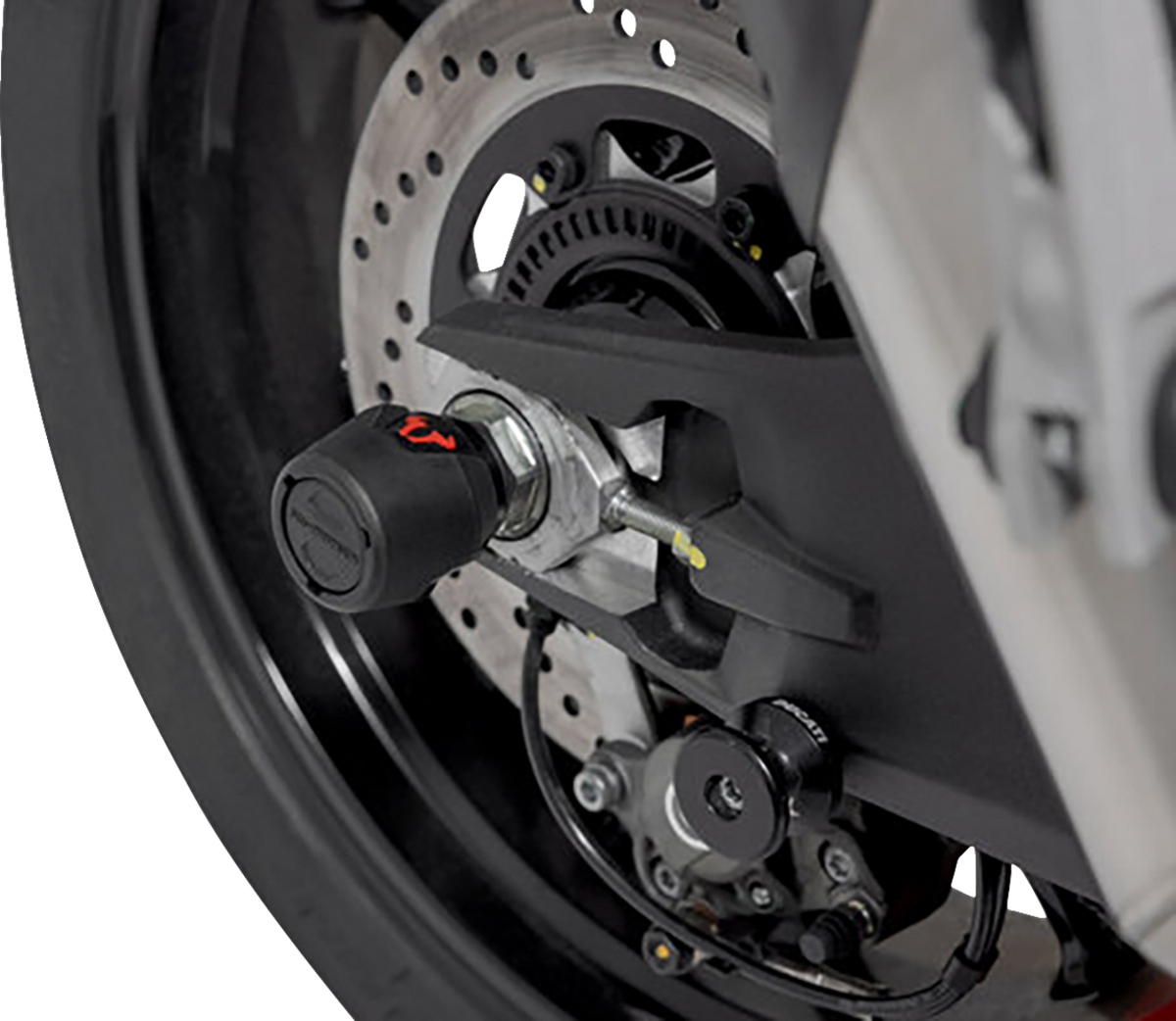 SW-Motech Axle Sliders - Rear - Set - KTM/Ducati/Husqvarna